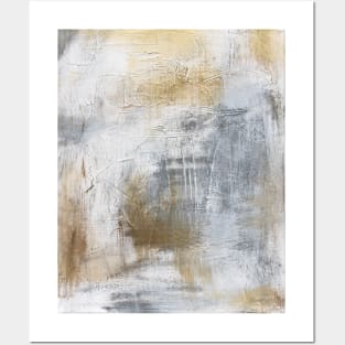 Gold And Grey Textures A4 Posters and Art